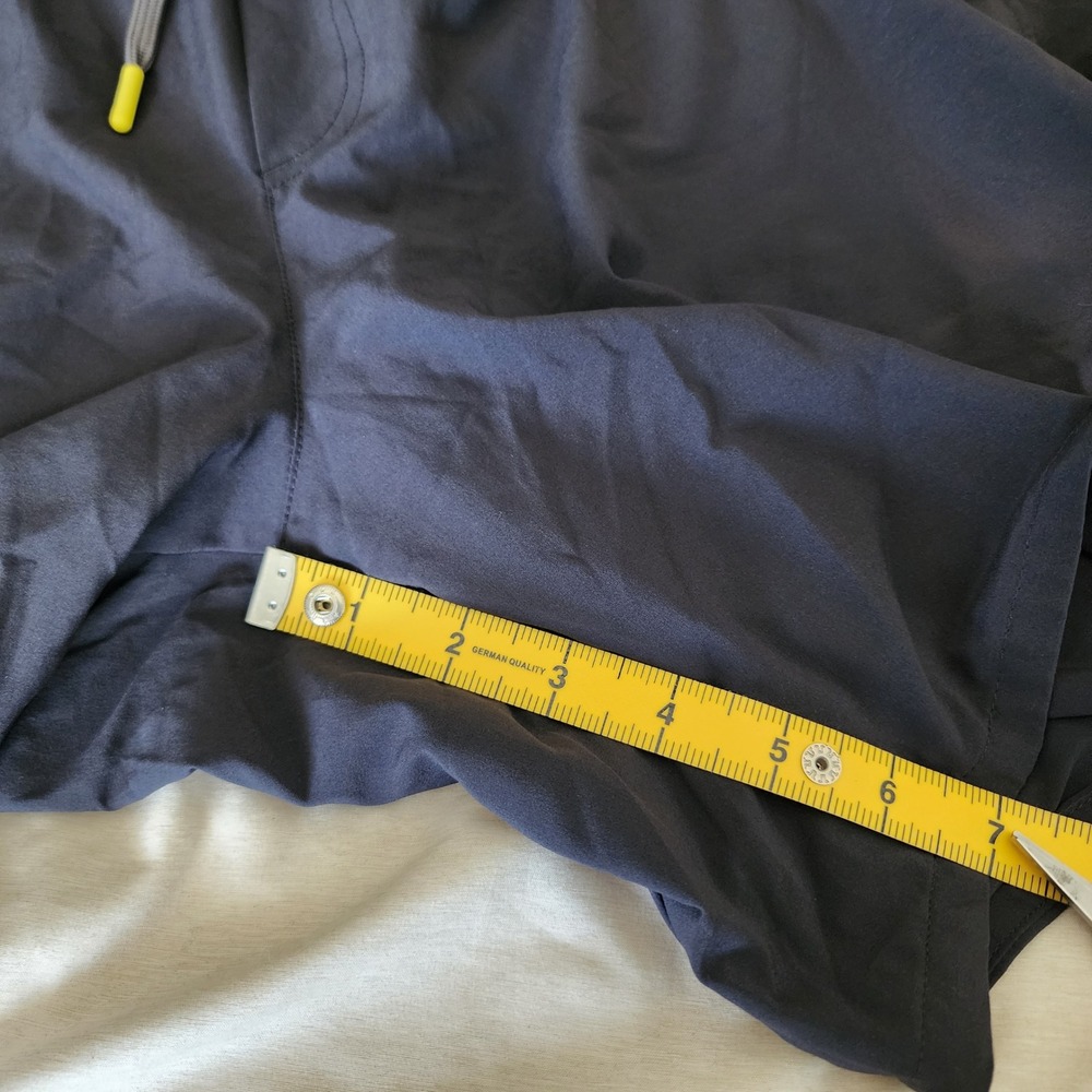 Nathan Running Shorts (2) Mens XL Gray Black 5 and 7 Inch Inseam Bundle